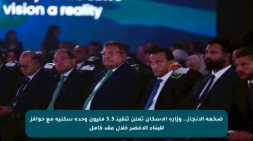 ضخمة الإنجاز.. وزارة الإسكان تعلن تنفيذ 3.3 مليون وحدة سكنية مع حوافز للبناء الأخضر خلال عقد كامل